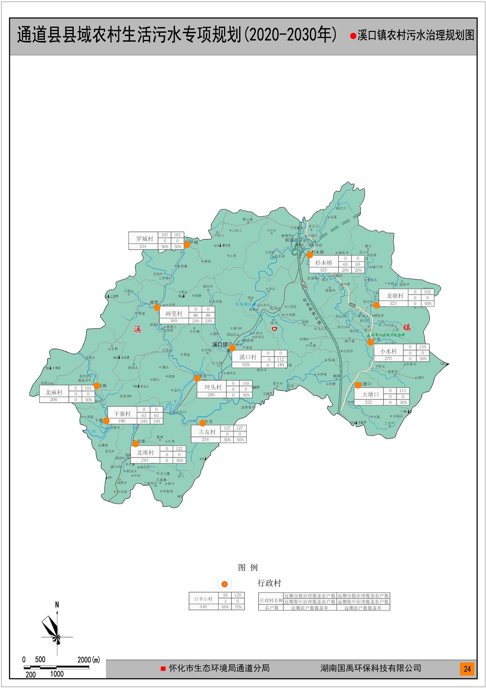 通道县县域农村生活污水治理专项规划20202030