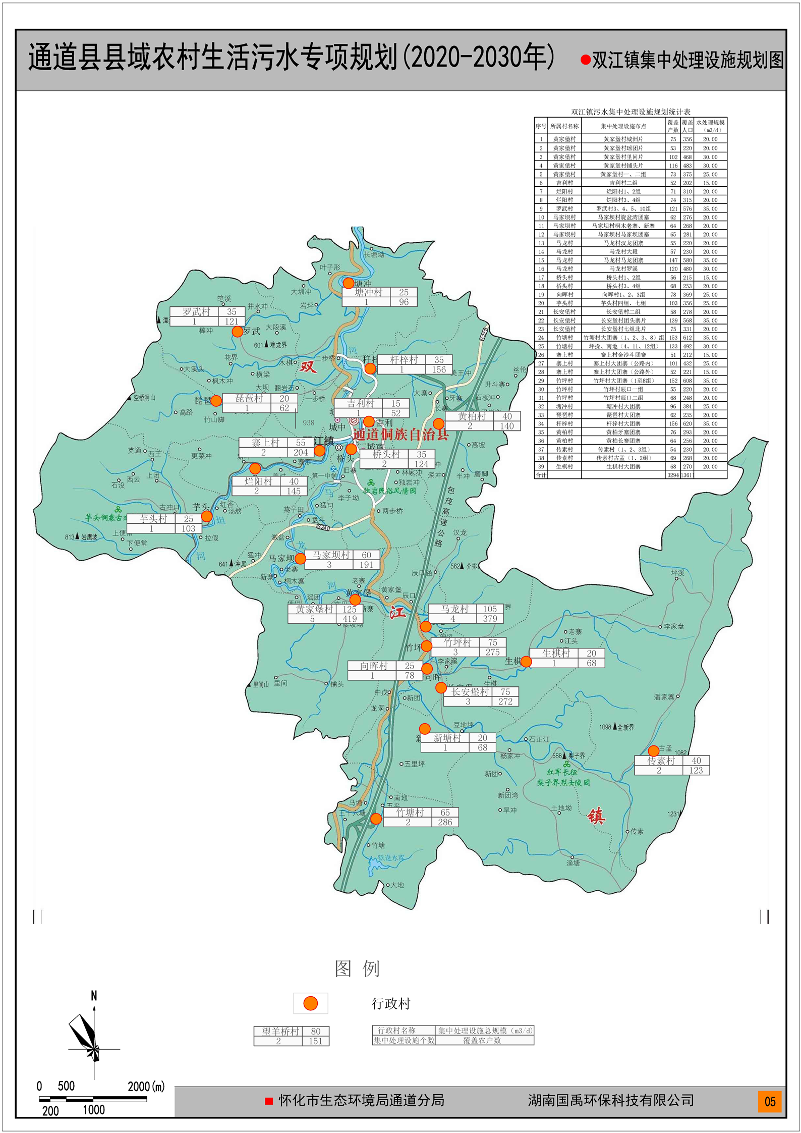 通道县县域农村生活污水治理专项规划20202030